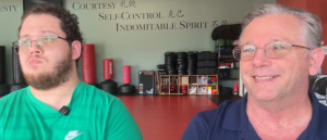 Mark and Josh sit for an interview about our Kung Fu School in Bellevue