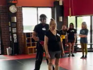 self defense class for women building confidence together