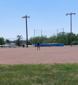 Baldwin field is a great place to practice baseball at Bellevue NE parks