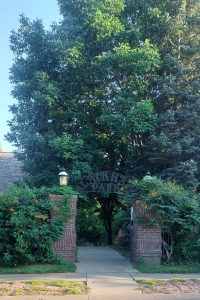 Blackhawk park entrance in Bellevue NE parks